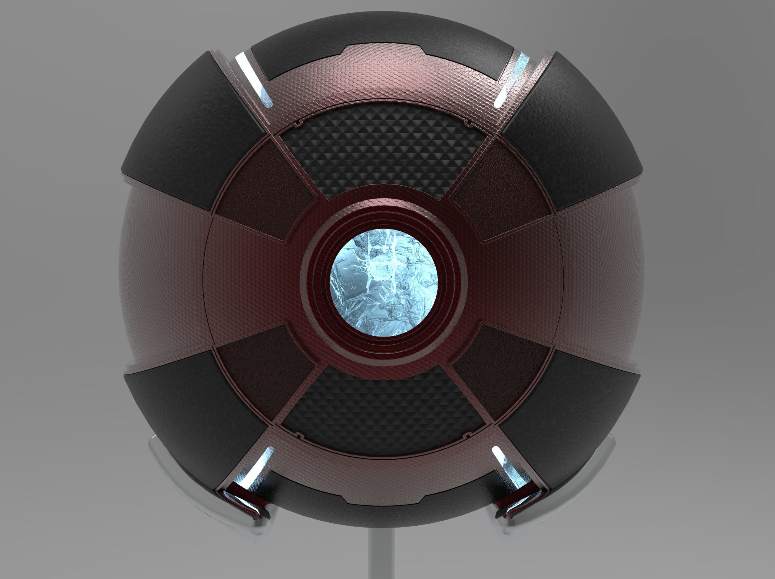 freeze grenade Low-poly 3D model_2