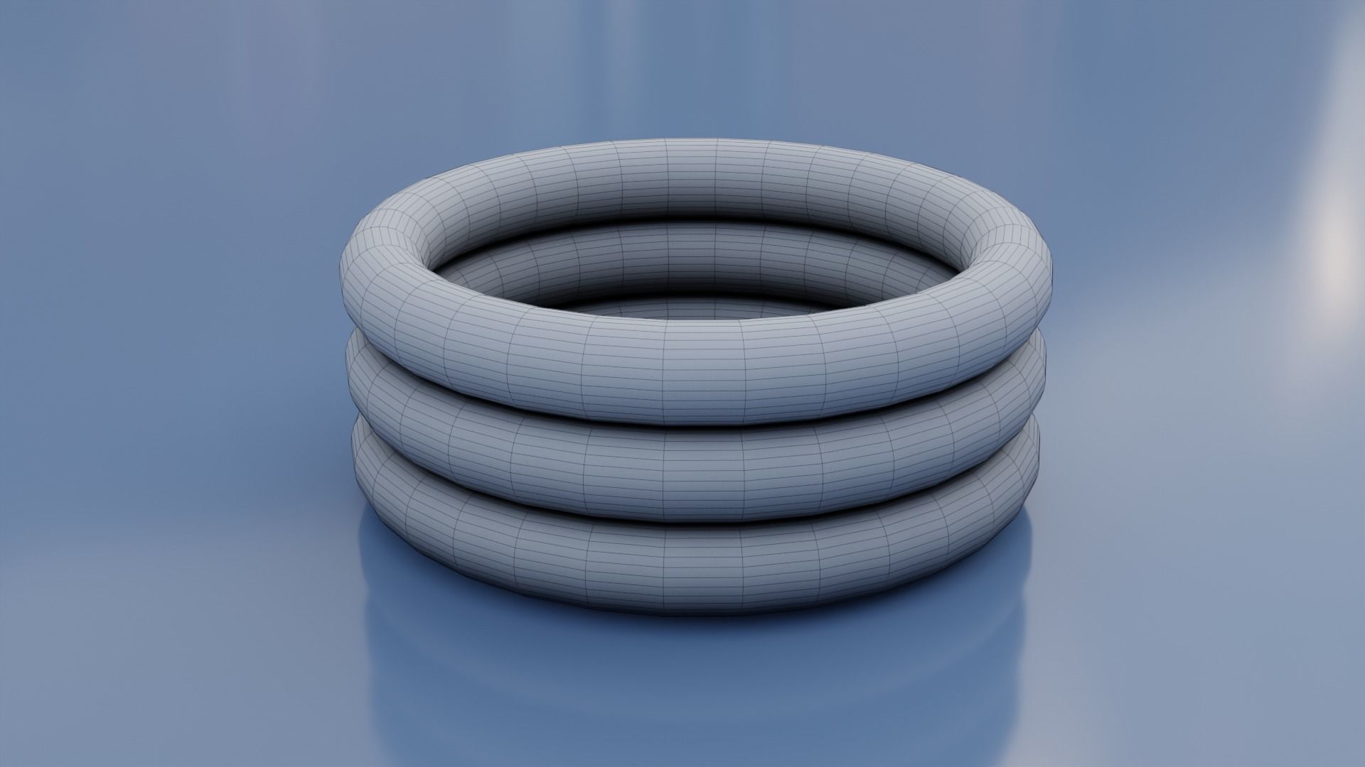 Floating Swimming Pool 3D model_16