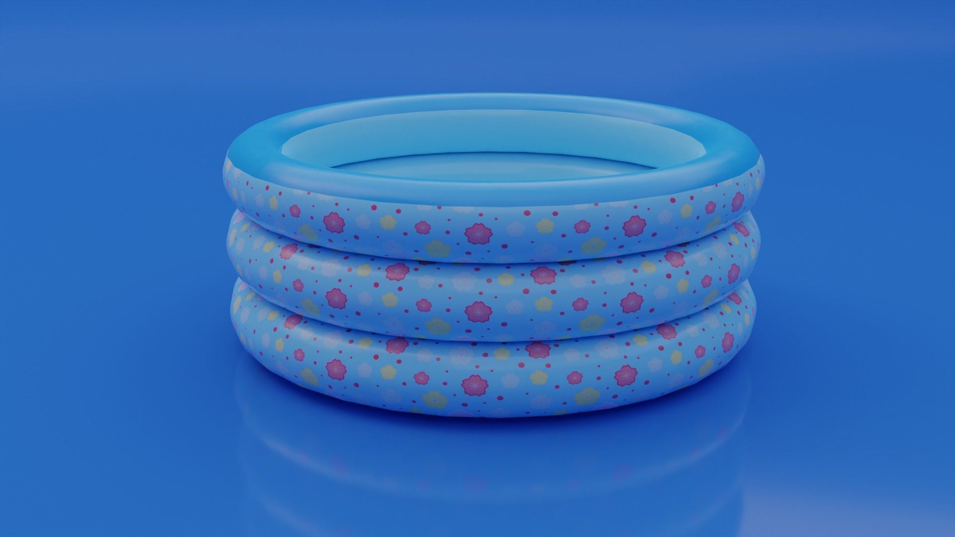 Floating Swimming Pool 3D model_6