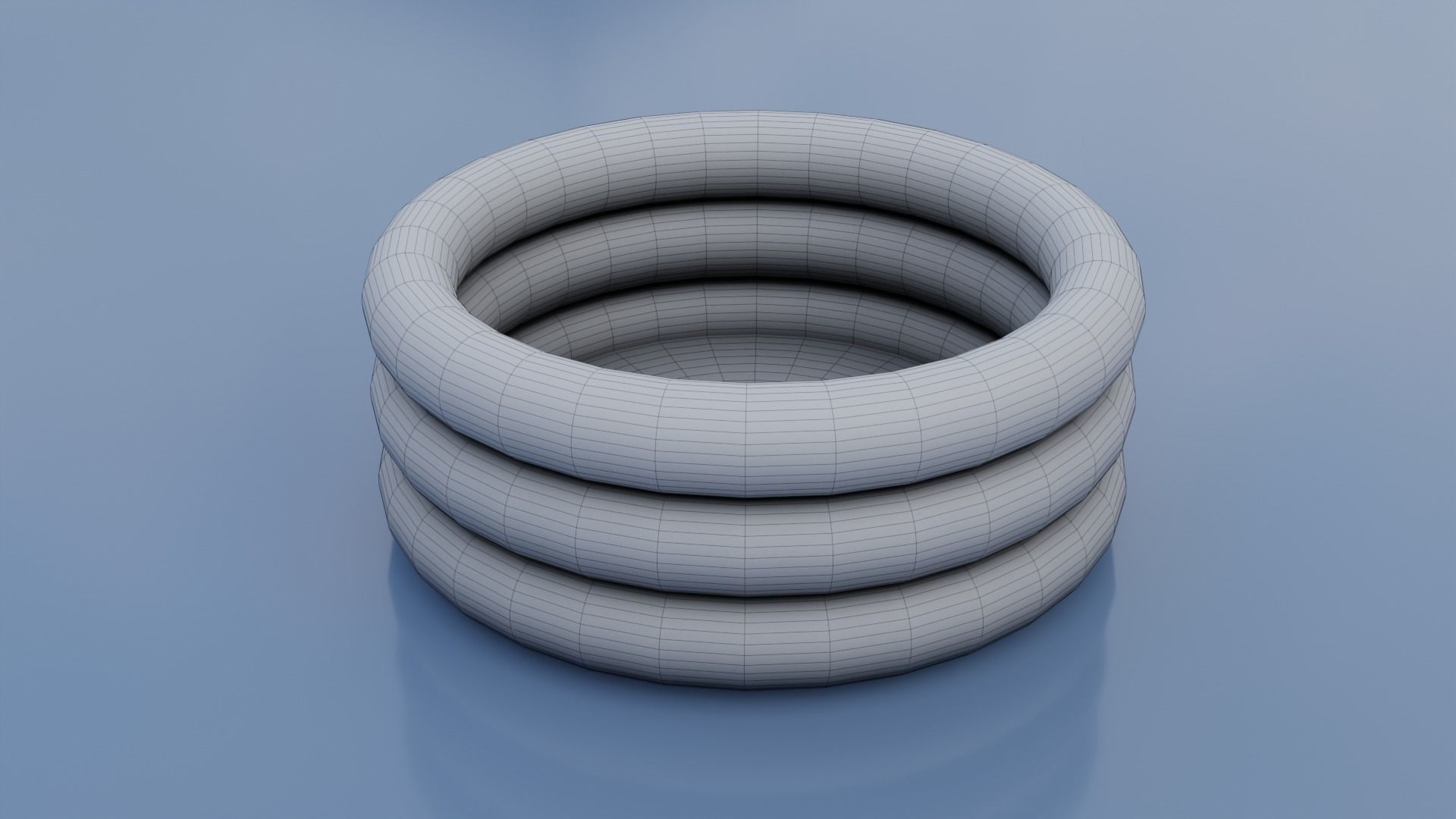 Floating Swimming Pool 3D model_29