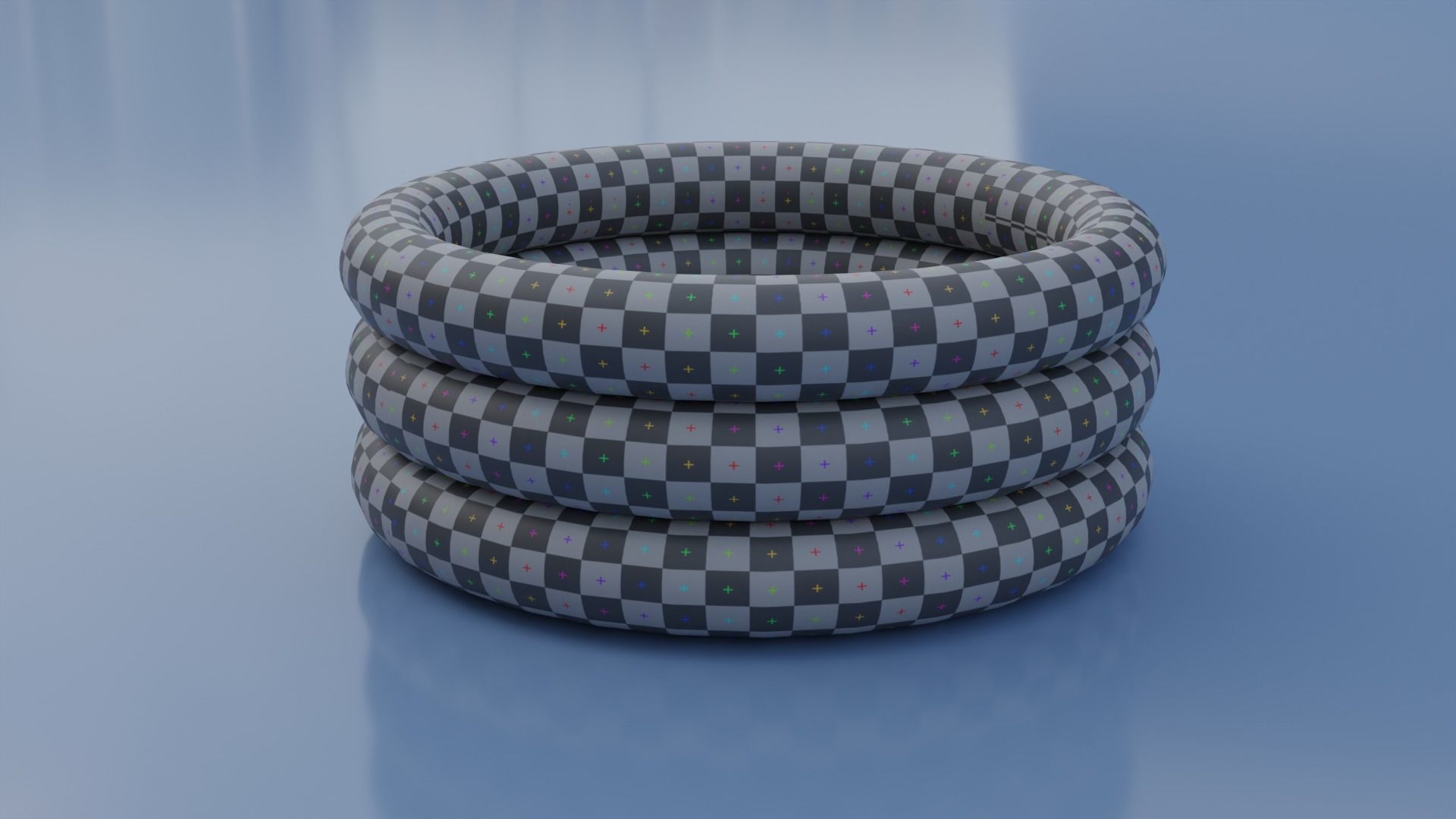 Floating Swimming Pool 3D model_22