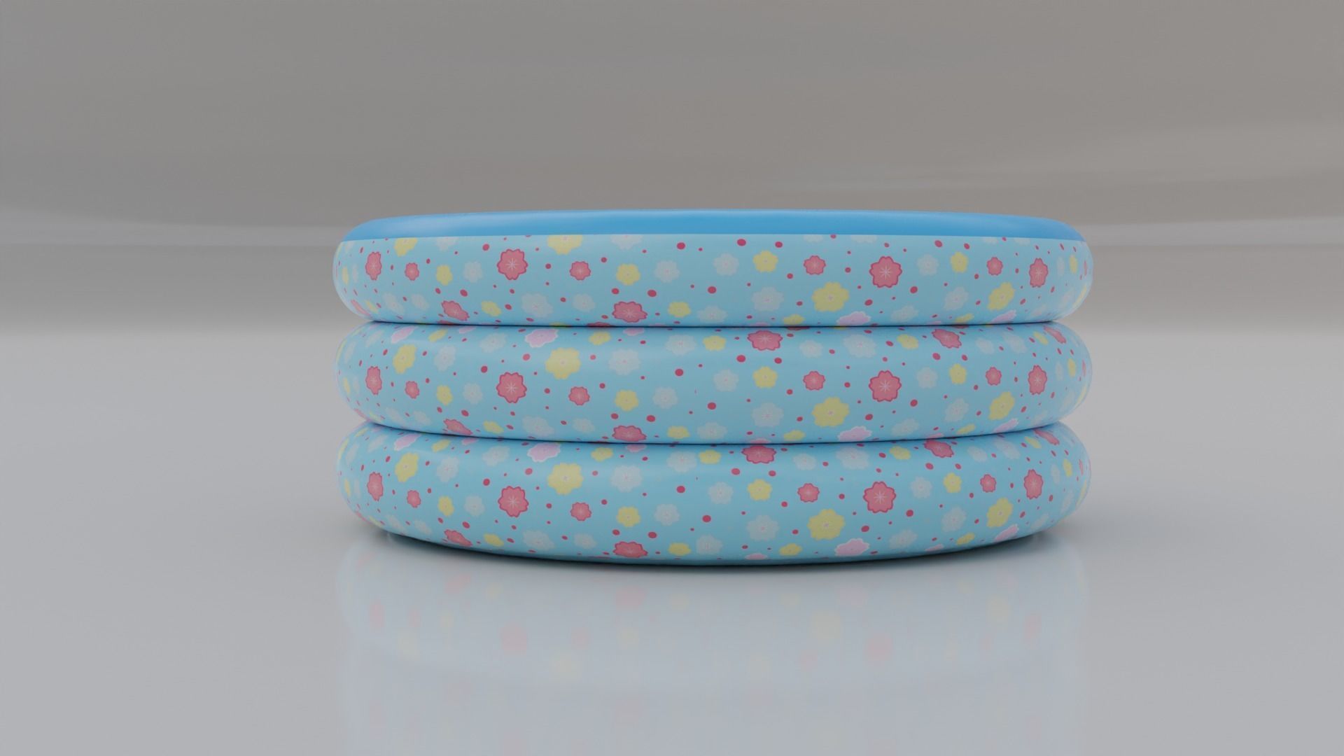 Floating Swimming Pool 3D model_5