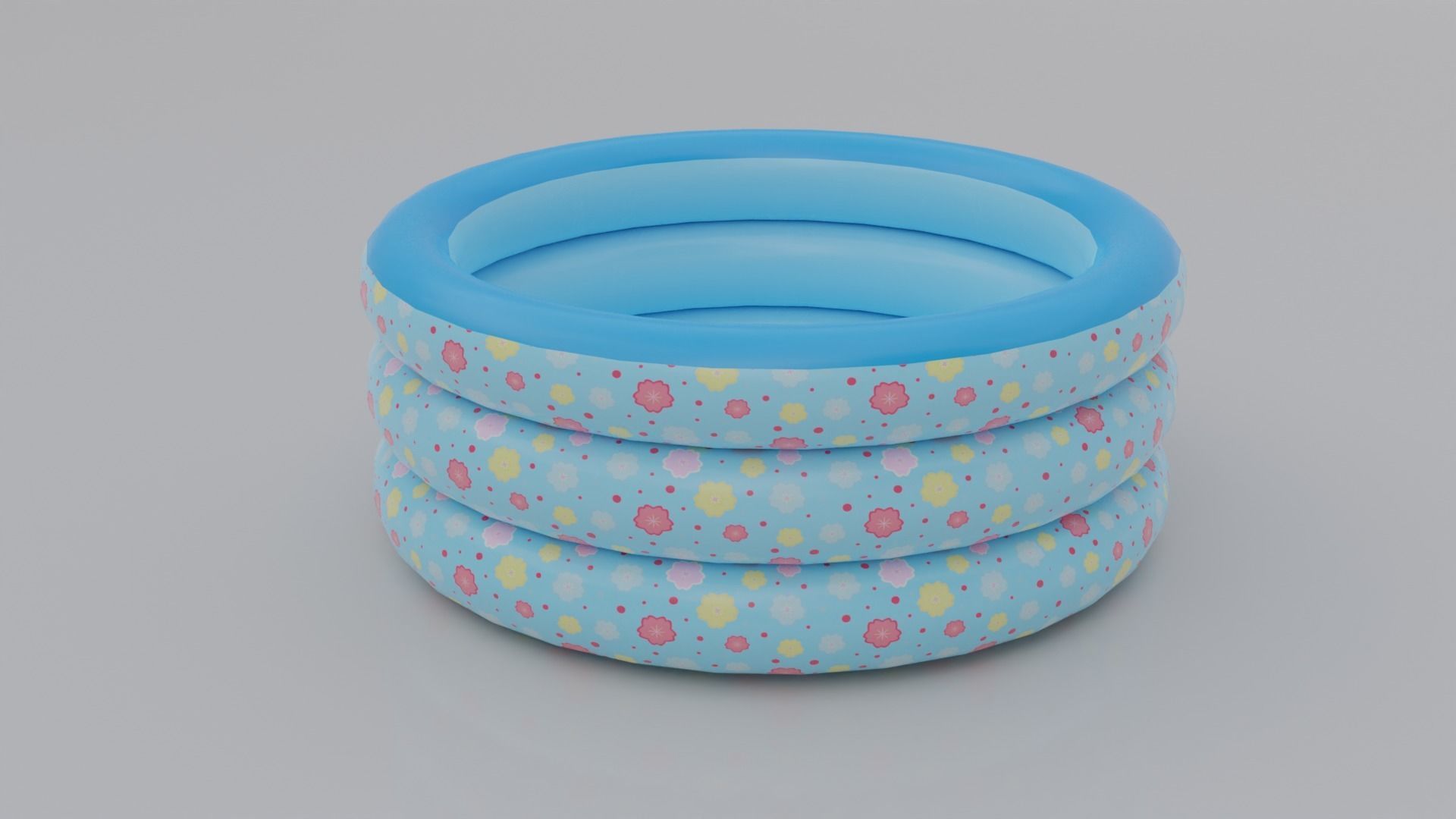 Floating Swimming Pool 3D model_1