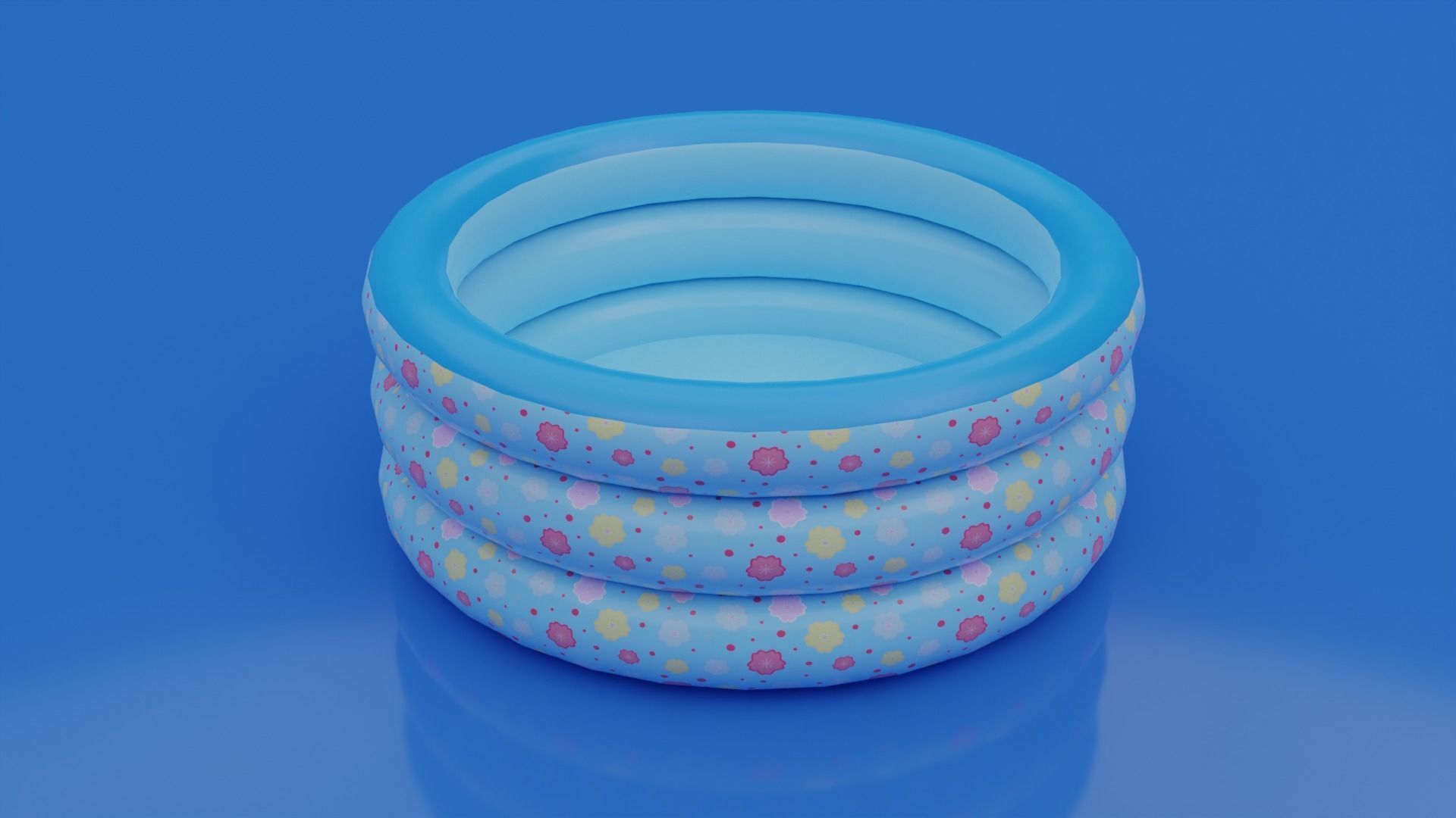 Floating Swimming Pool 3D model_8