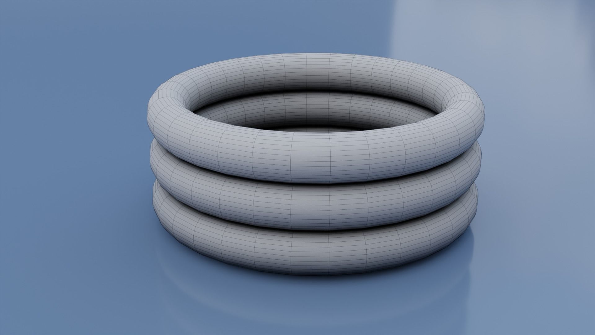 Floating Swimming Pool 3D model_27