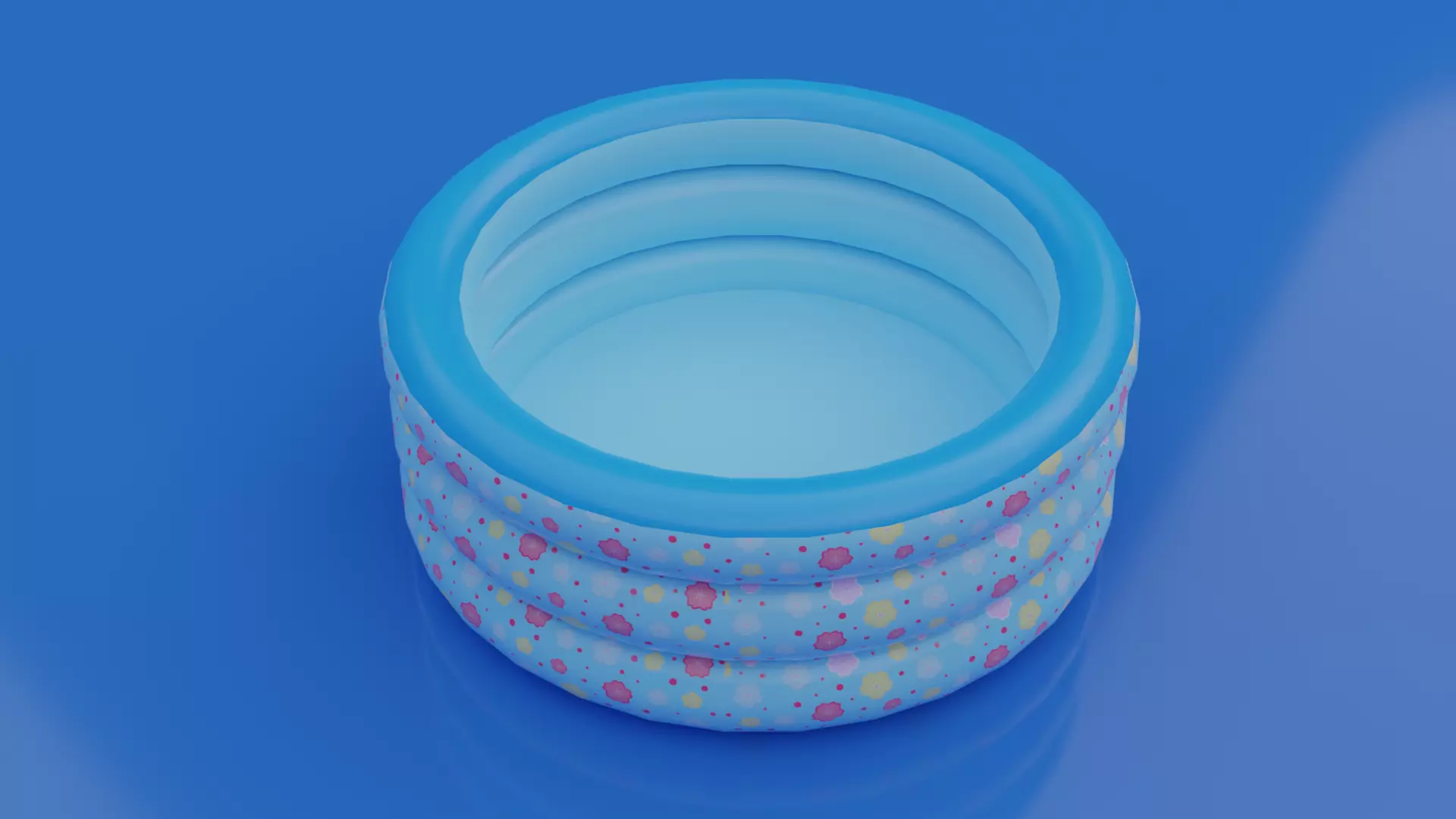 Floating Swimming Pool 3D model_0