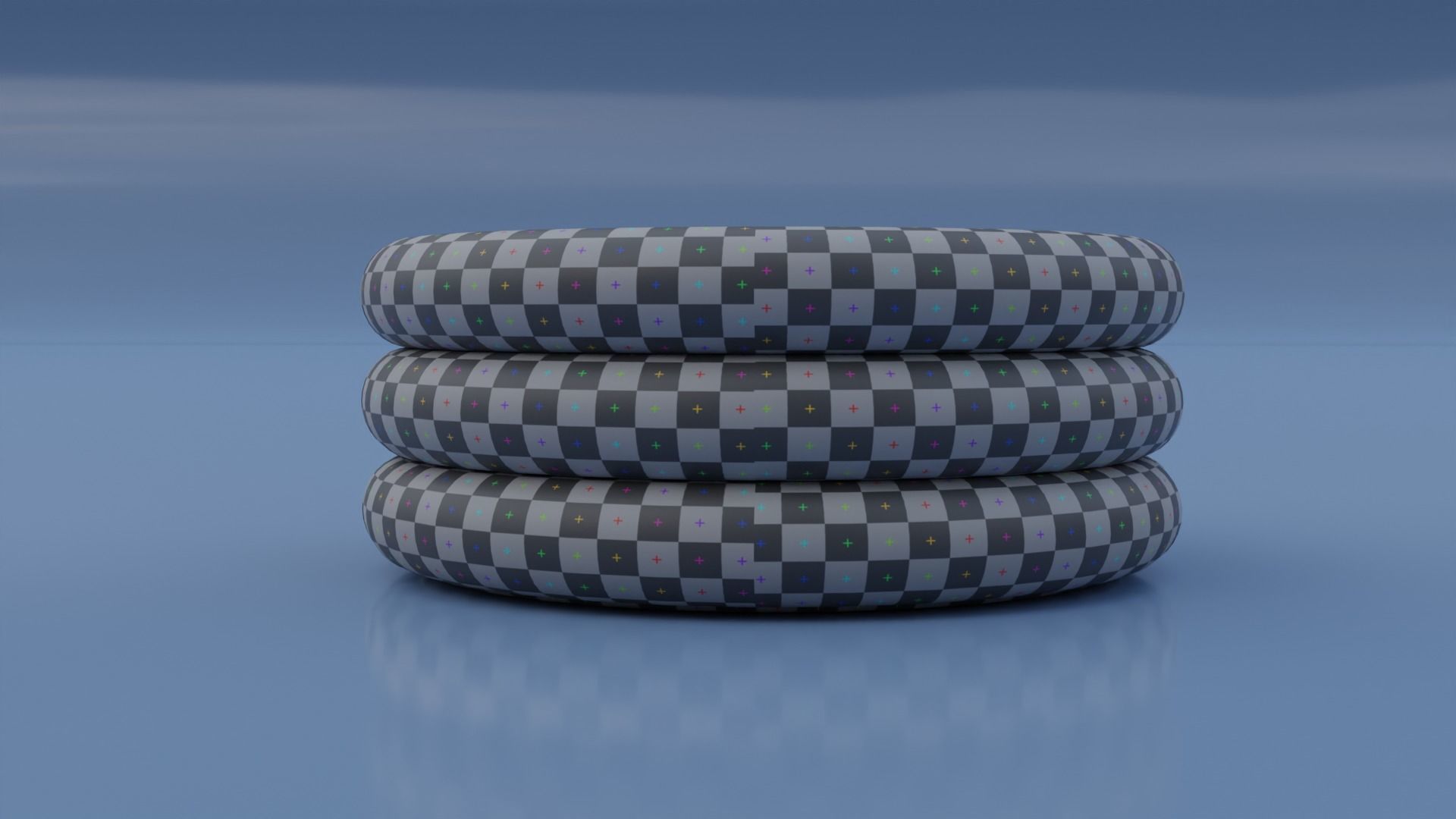 Floating Swimming Pool 3D model_19