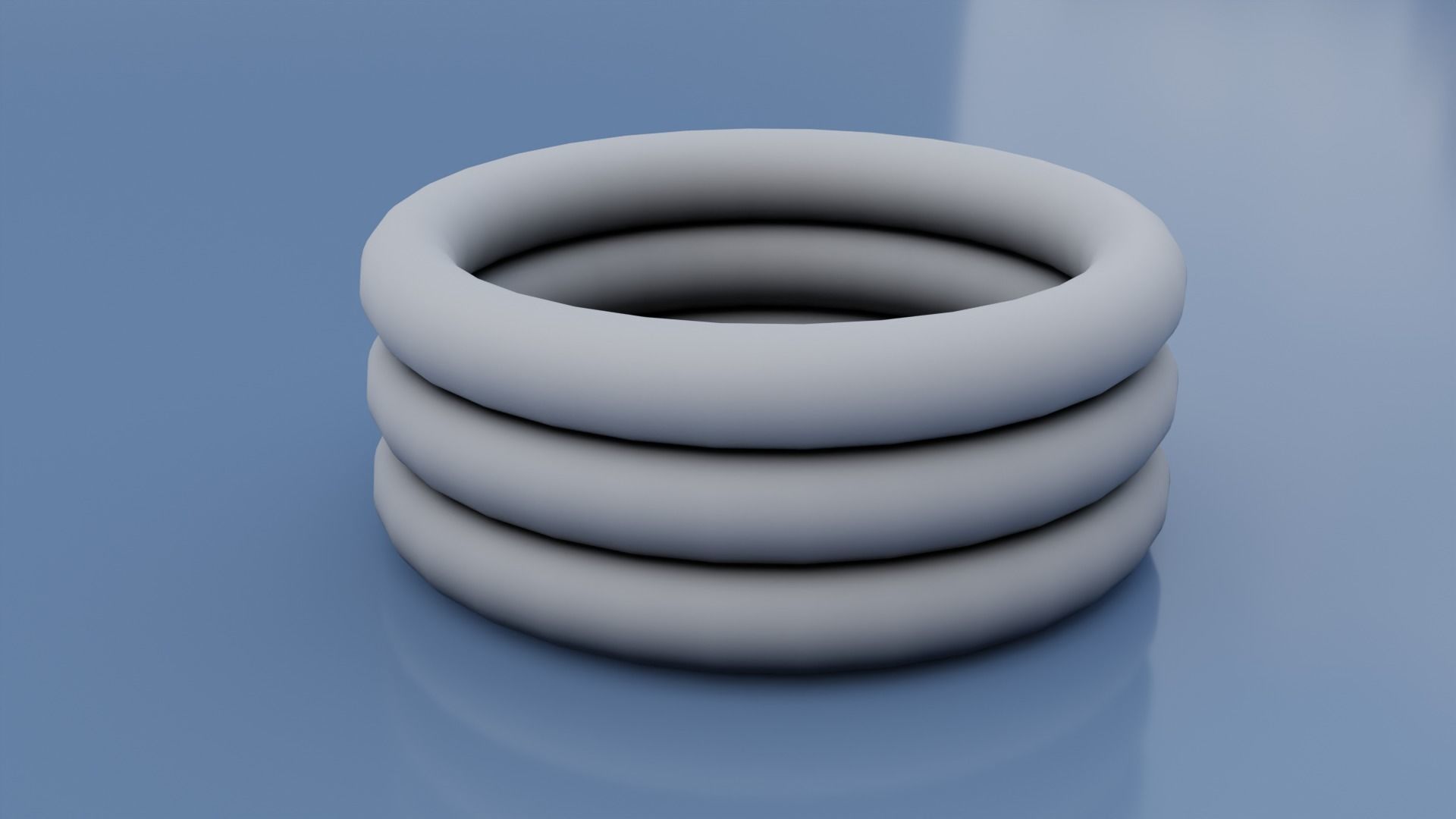 Floating Swimming Pool 3D model_3