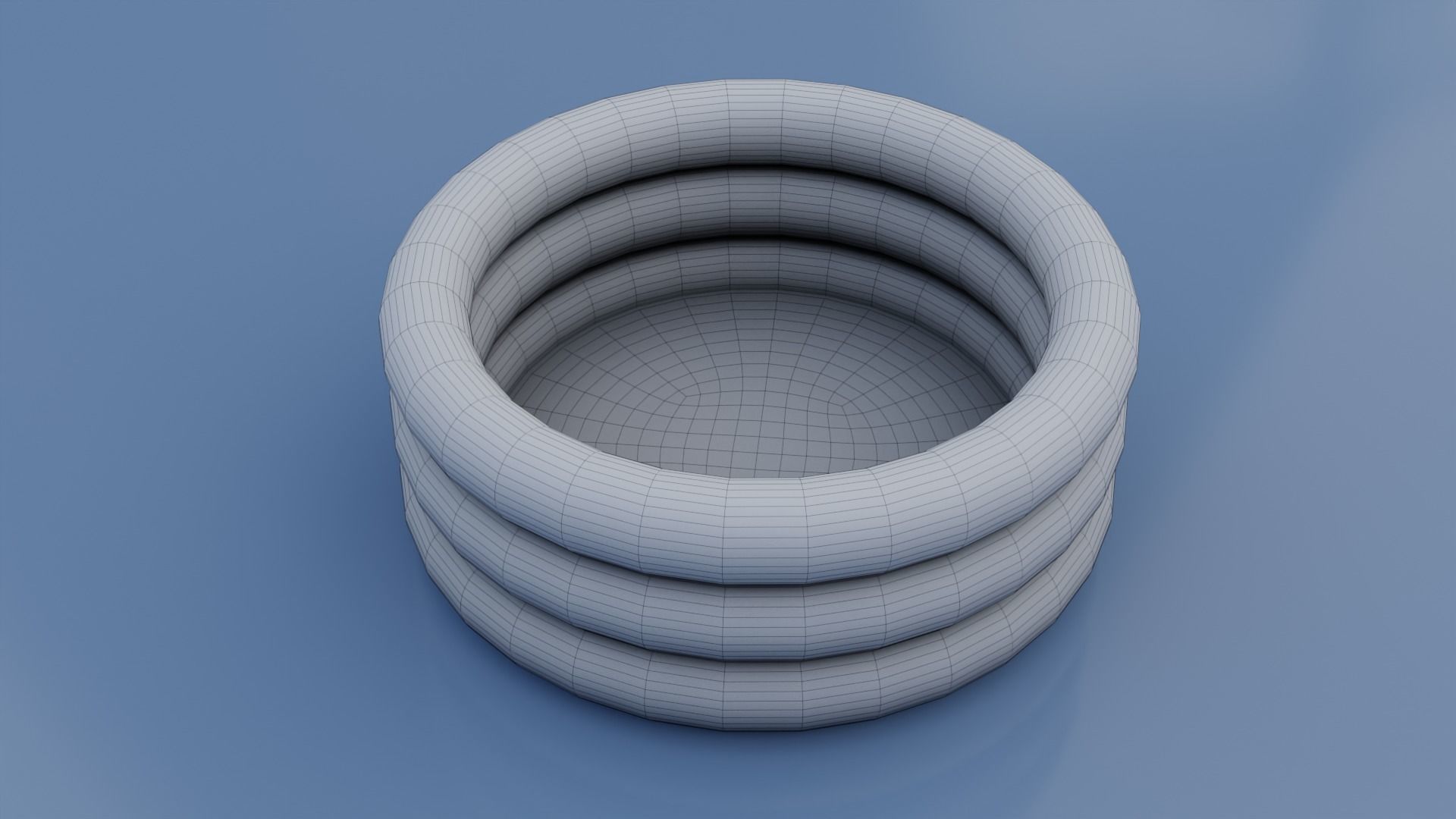 Floating Swimming Pool 3D model_28