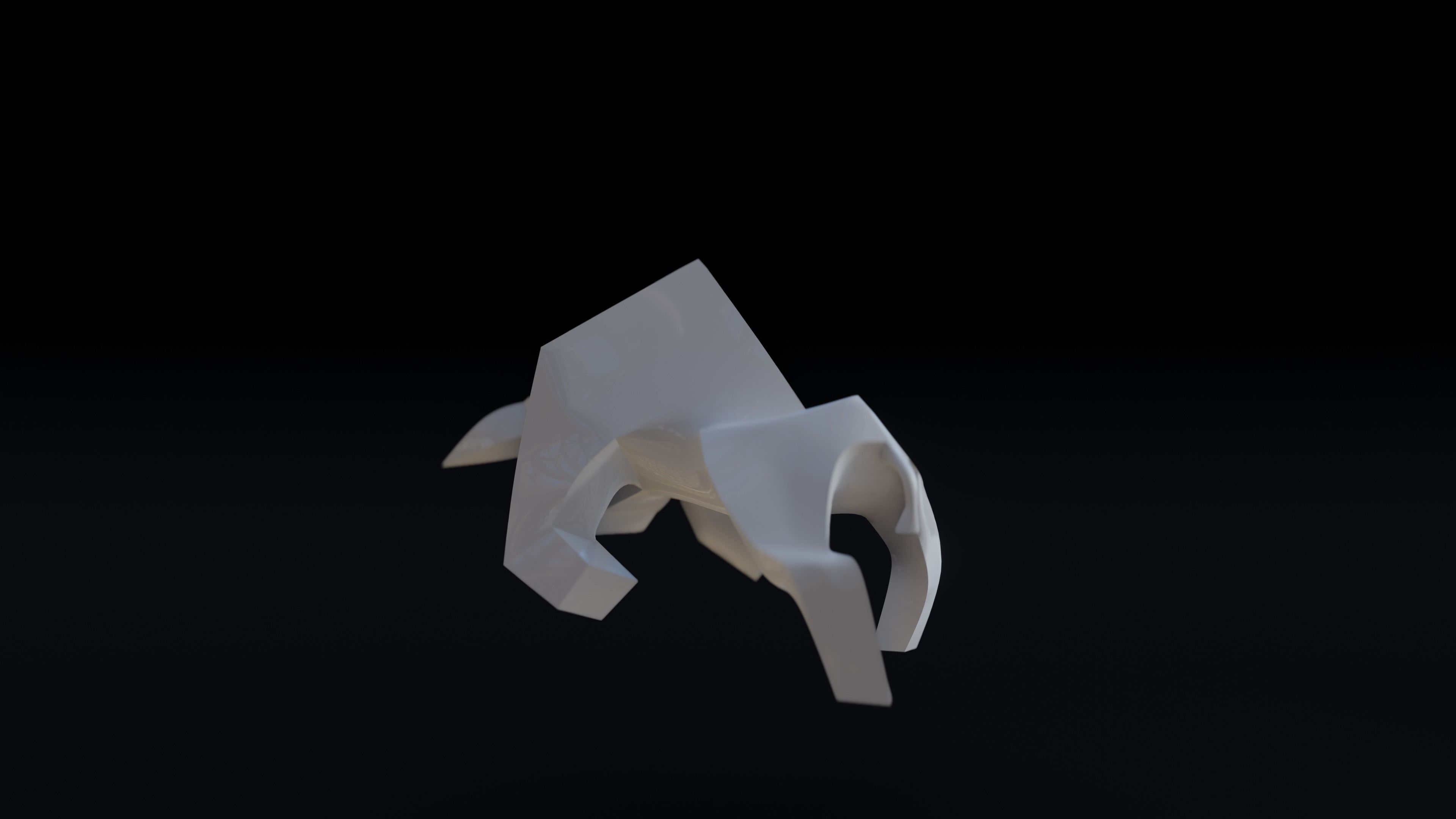Dune 2021 House Atreides Bull Statue 3D Model for 3D Printing 3D print model_6