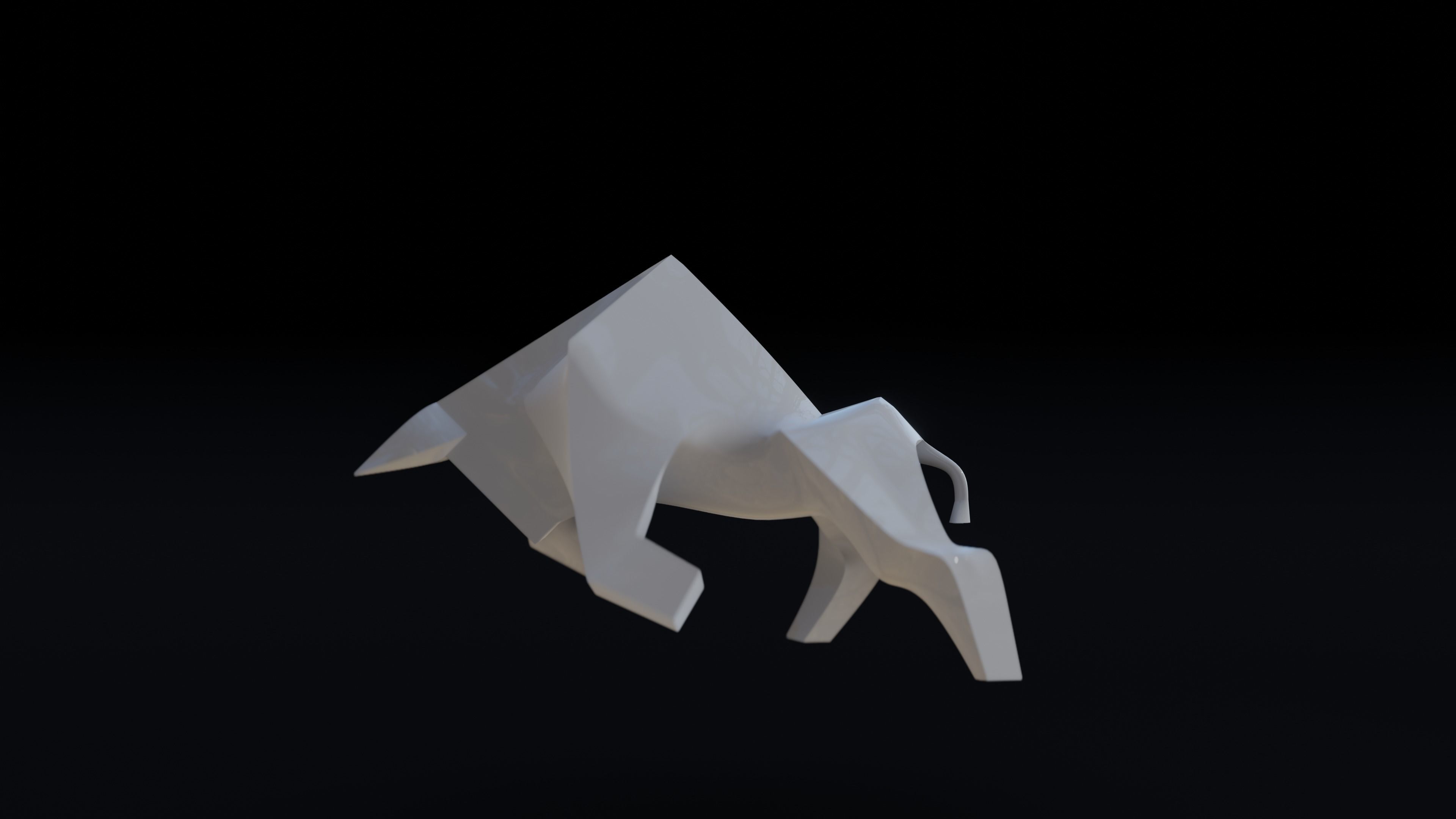 Dune 2021 House Atreides Bull Statue 3D Model for 3D Printing 3D print model_8