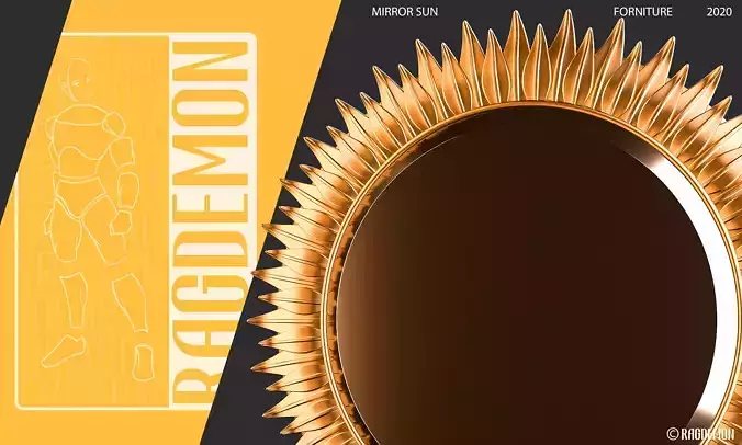 SUN MIRROR 3D model