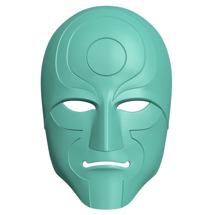 STL MASK - Amon 3D print model_4