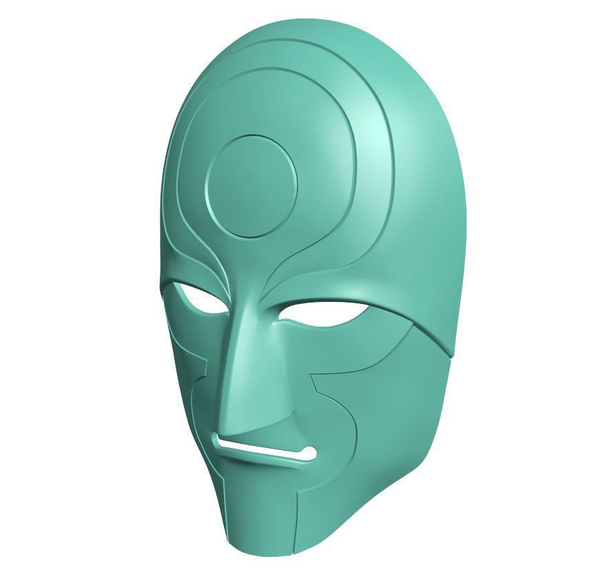 STL MASK - Amon 3D print model_1