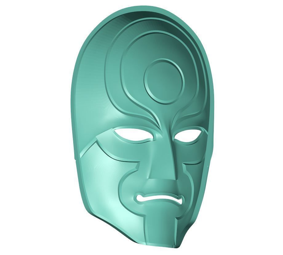 STL MASK - Amon 3D print model_3