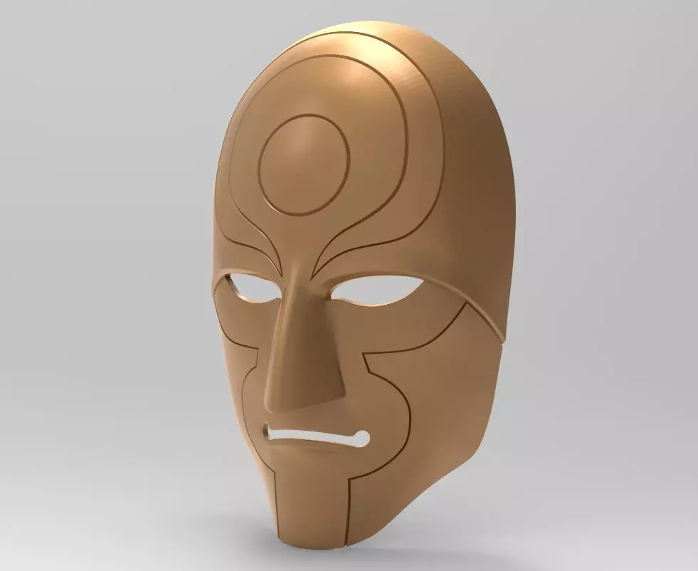 STL MASK - Amon 3D print model_0