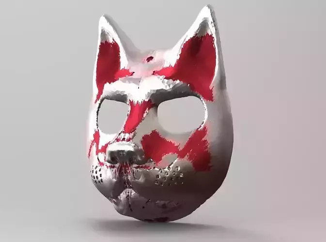 STL MASK - cat
