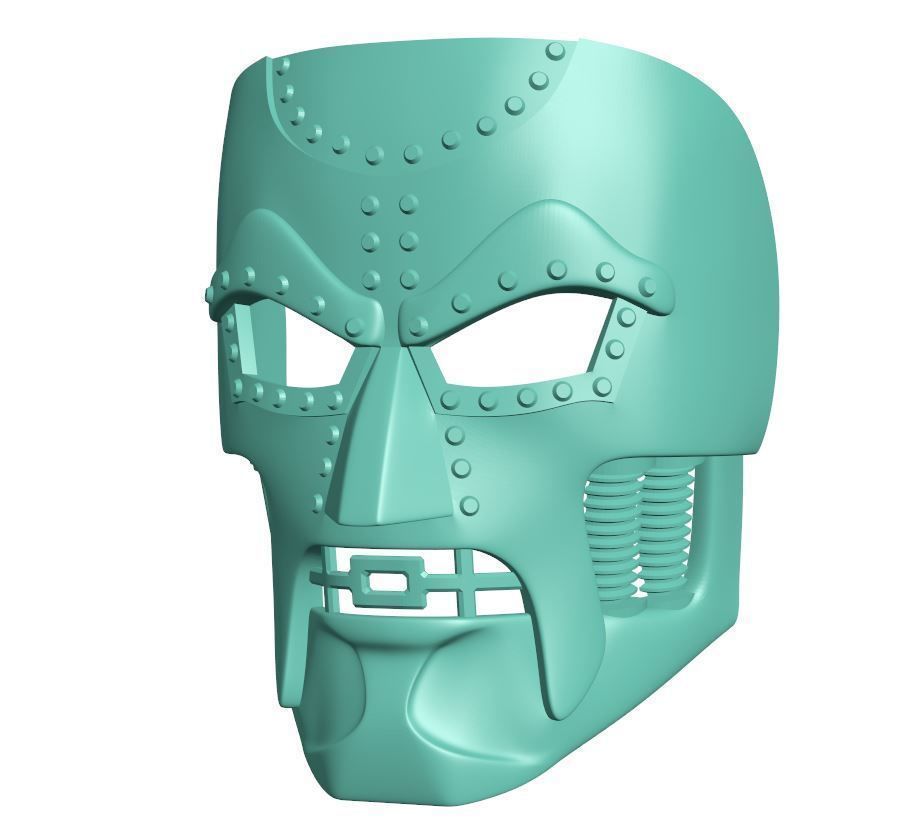 Mask - Doom 3D print model_1