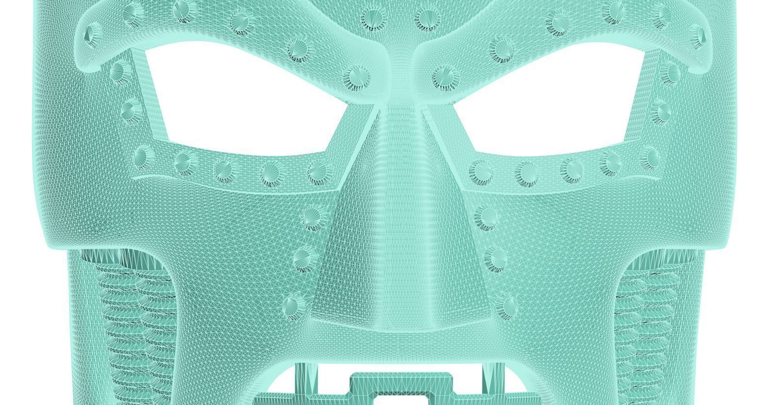 Mask - Doom 3D print model_5