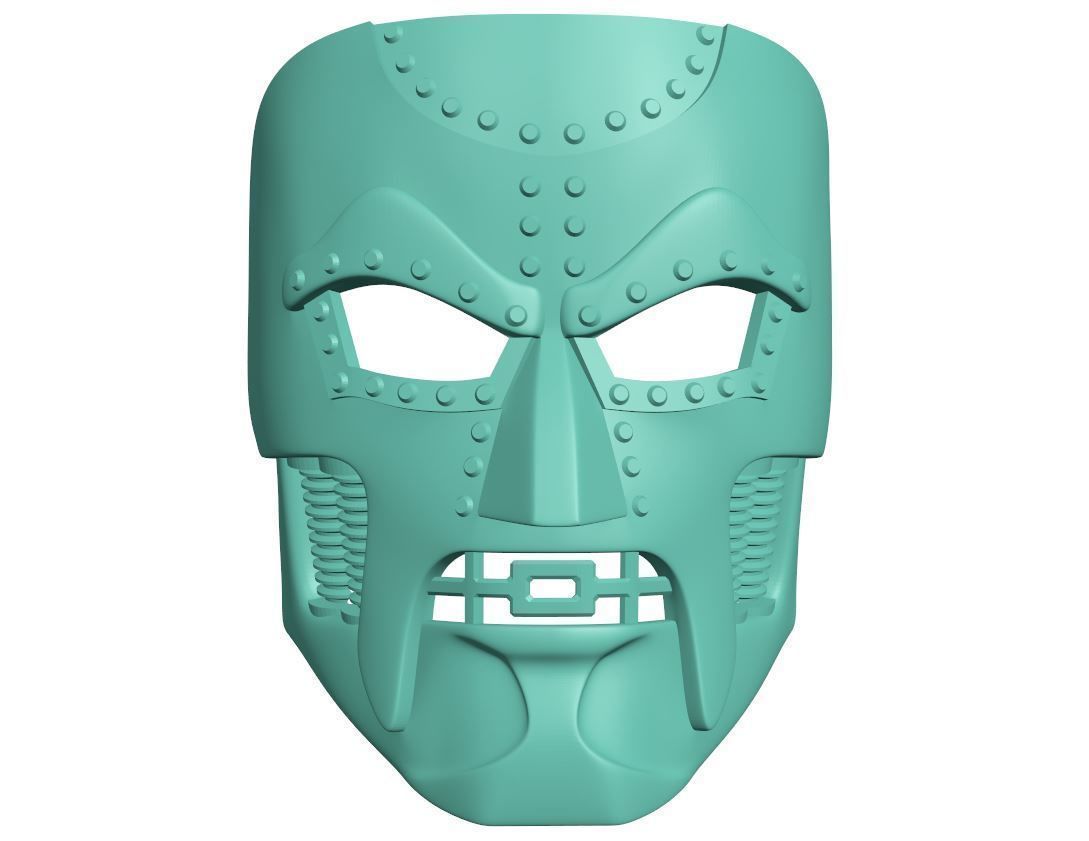 Mask - Doom 3D print model_4