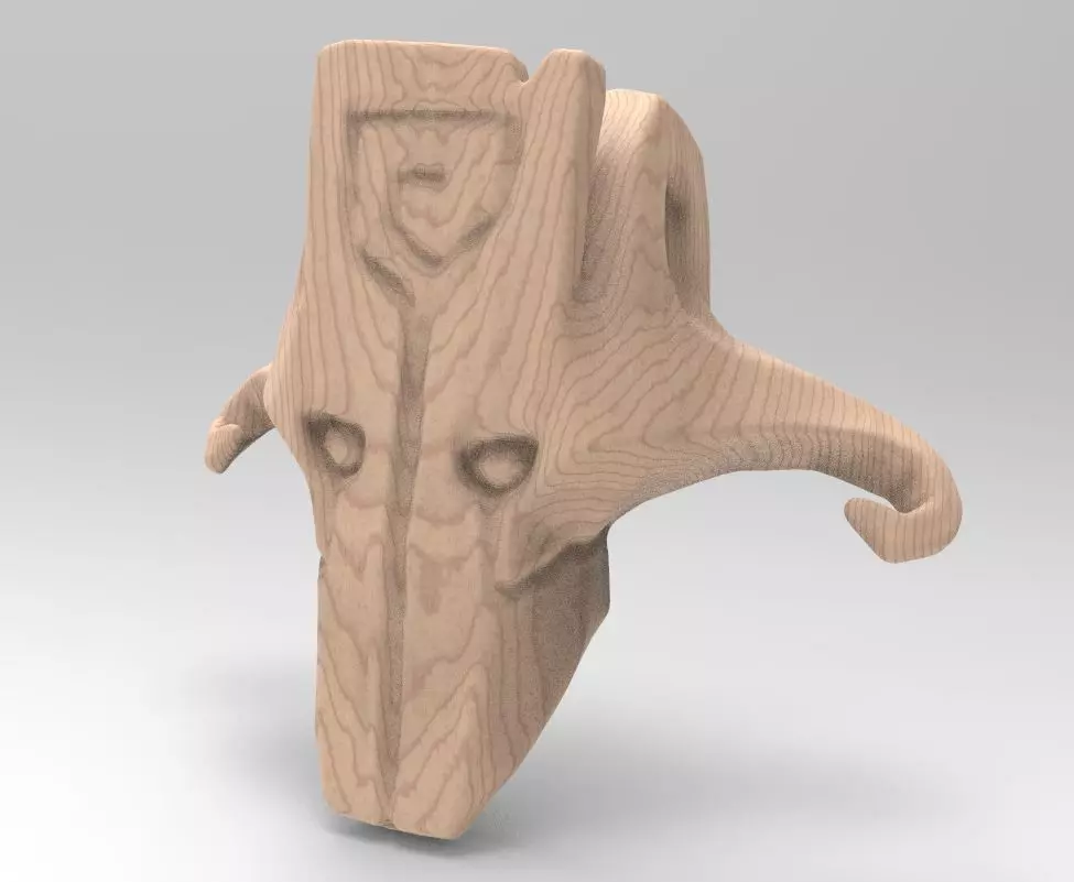 Mask - juggernaut 3D print model