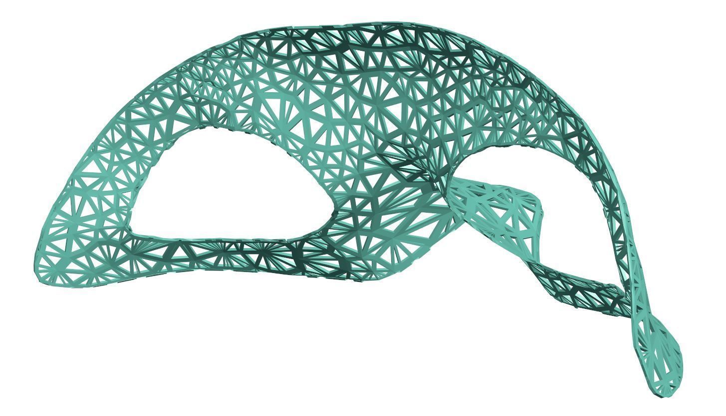 Mask - Carnival 3D print model_3