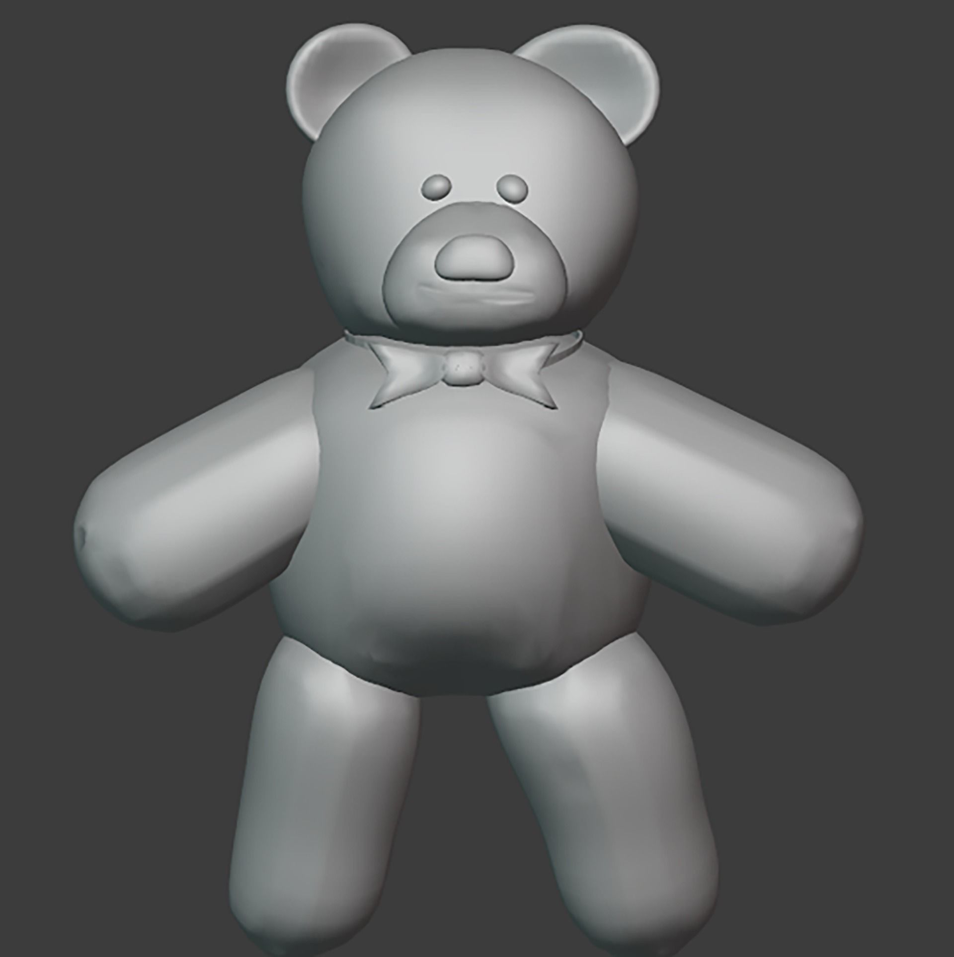 Teddy Bear 3D model_4