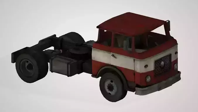 Vehicle - Truck 08 Low-poly 3D model
