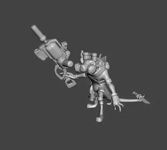 Omega Squad Twitch 3D Model