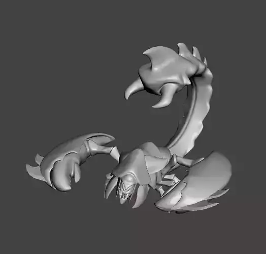 Guardian of the sands Skarner 3D Model