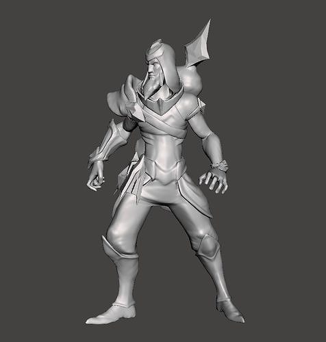 Championship Ryze 3D Model 3D print model