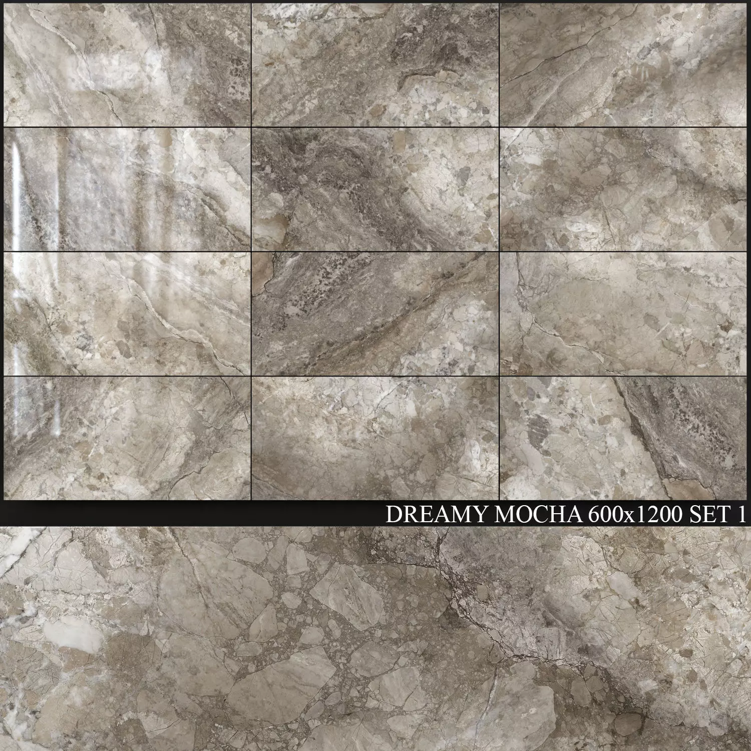 Peronda Dreamy Mocha 600x1200 Set 1 3D model_0