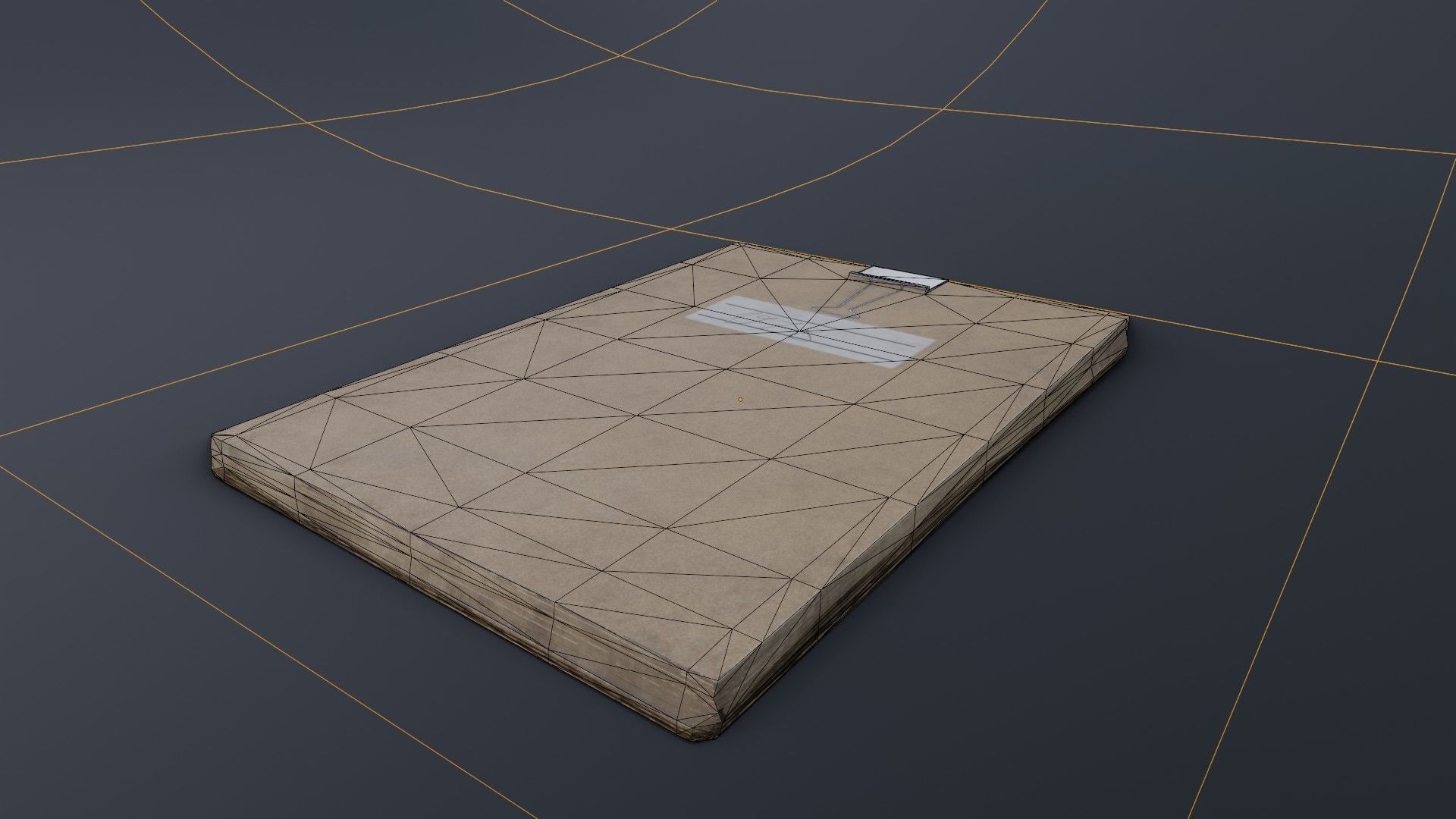 Old Dirty Notes Low-poly 3D model_35