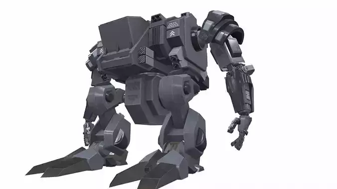 Battle mech robot falum 5B