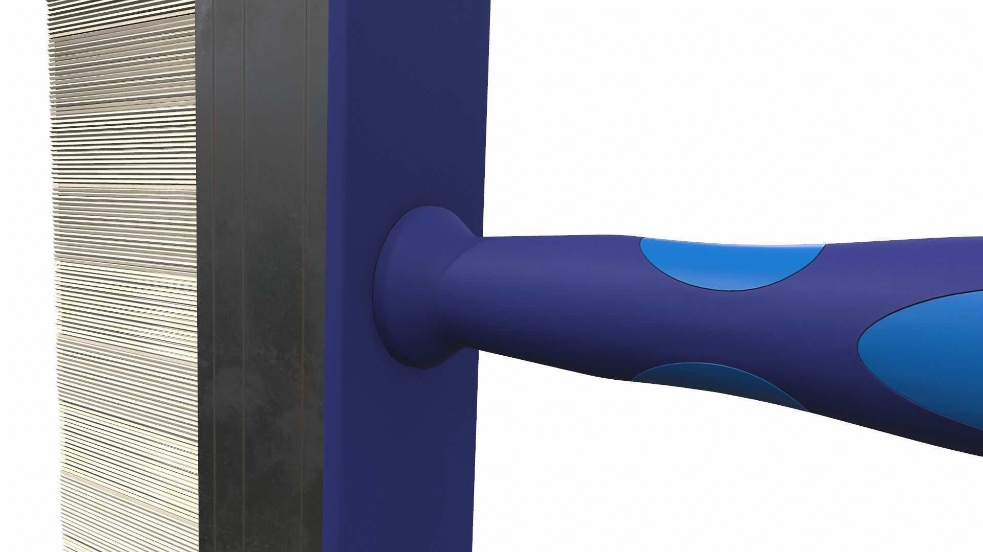 Paint brush big colect 3D model_7