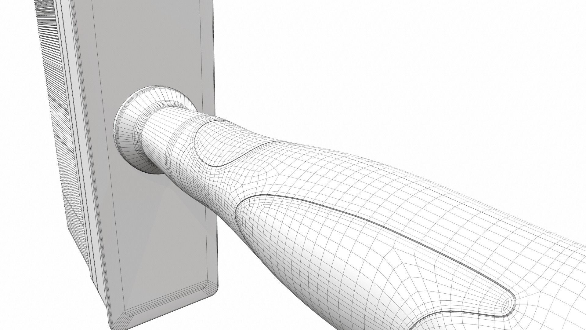 Paint brush big colect 3D model_14