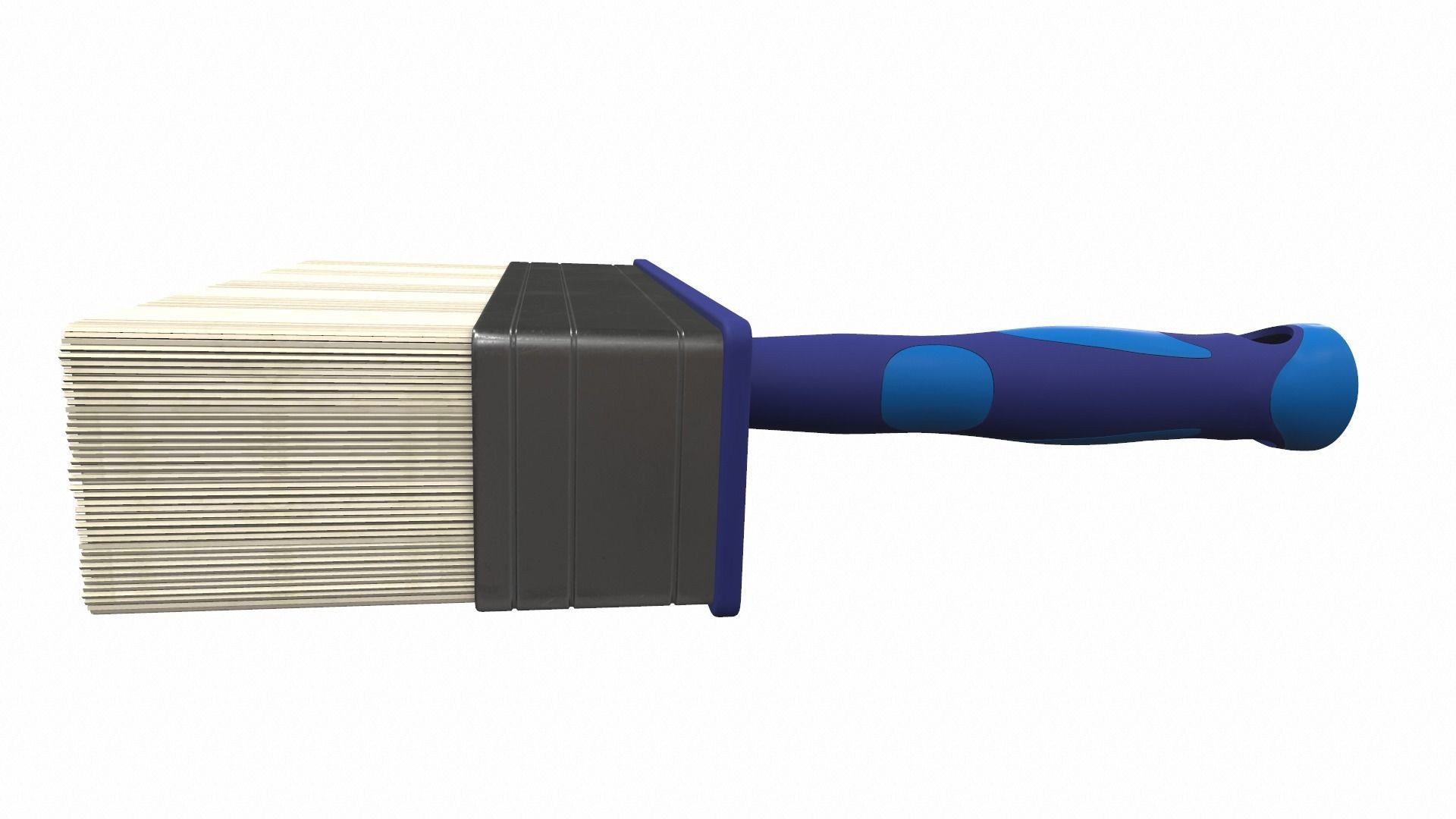 Paint brush big colect 3D model_3