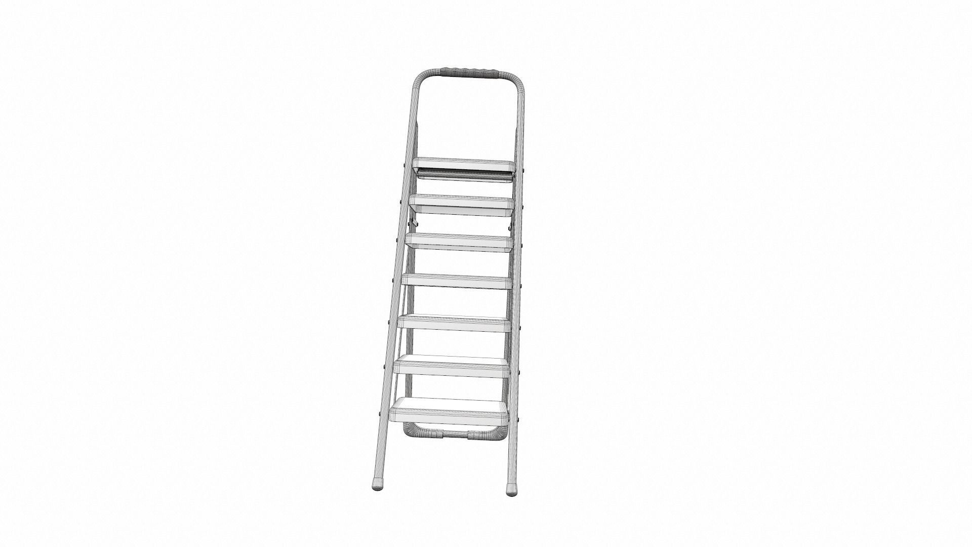 Step ladder colect 3D model_10