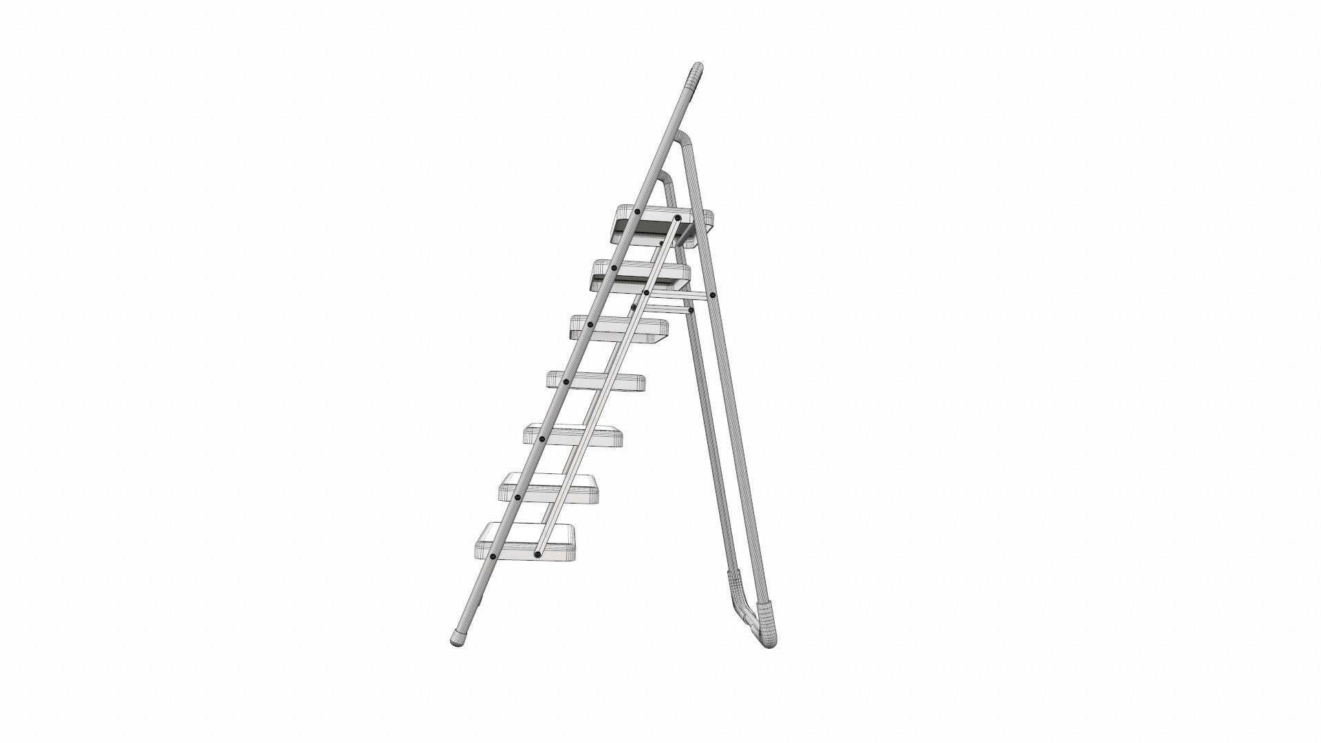 Step ladder colect 3D model_9
