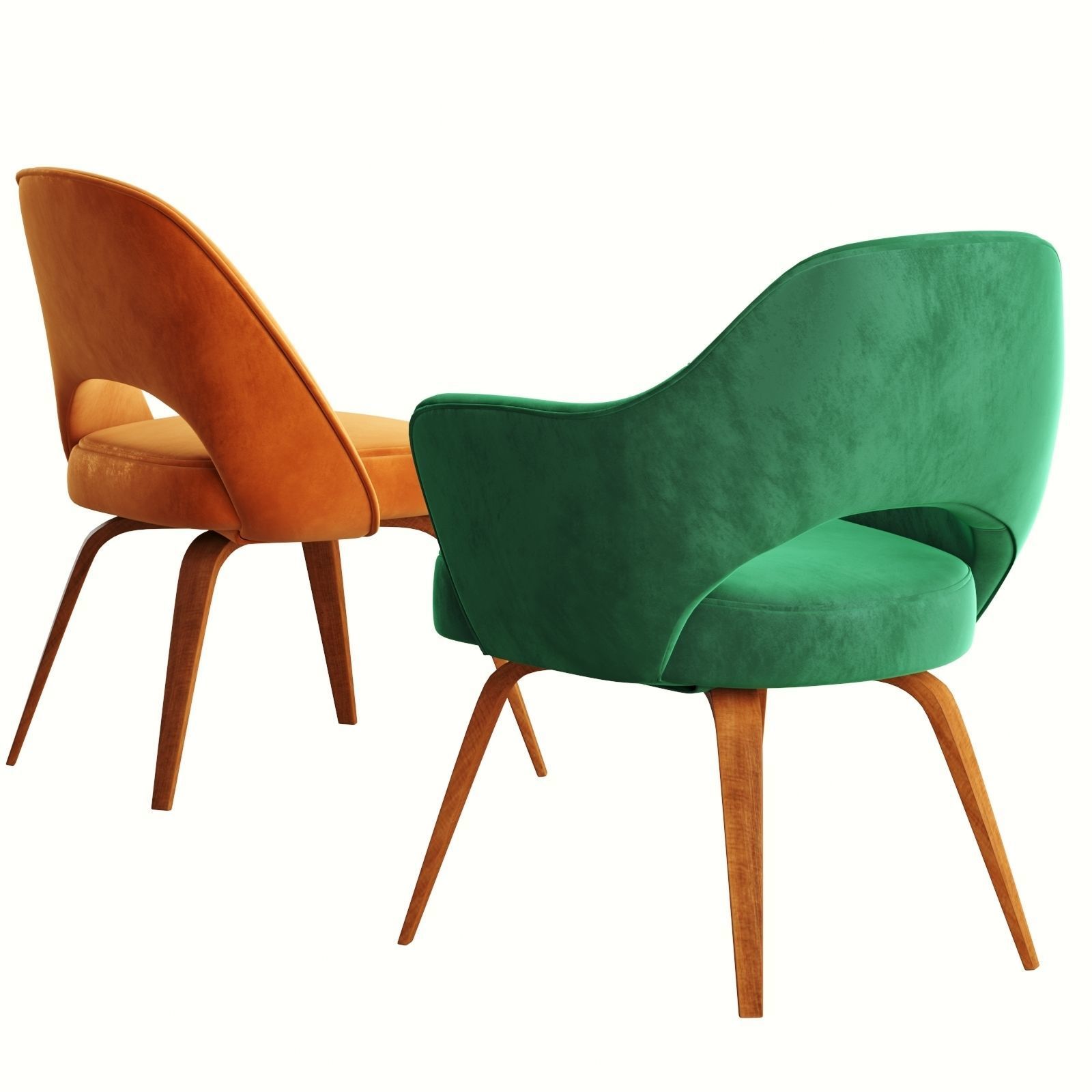 Knoll Saarinen Executive Arm Chair 3D model_1
