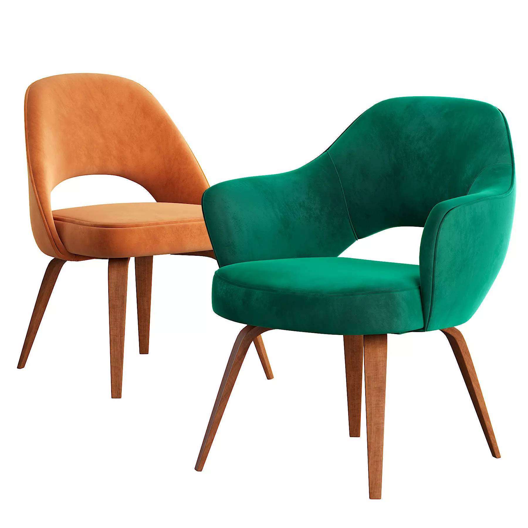 Knoll Saarinen Executive Arm Chair 3D model_0