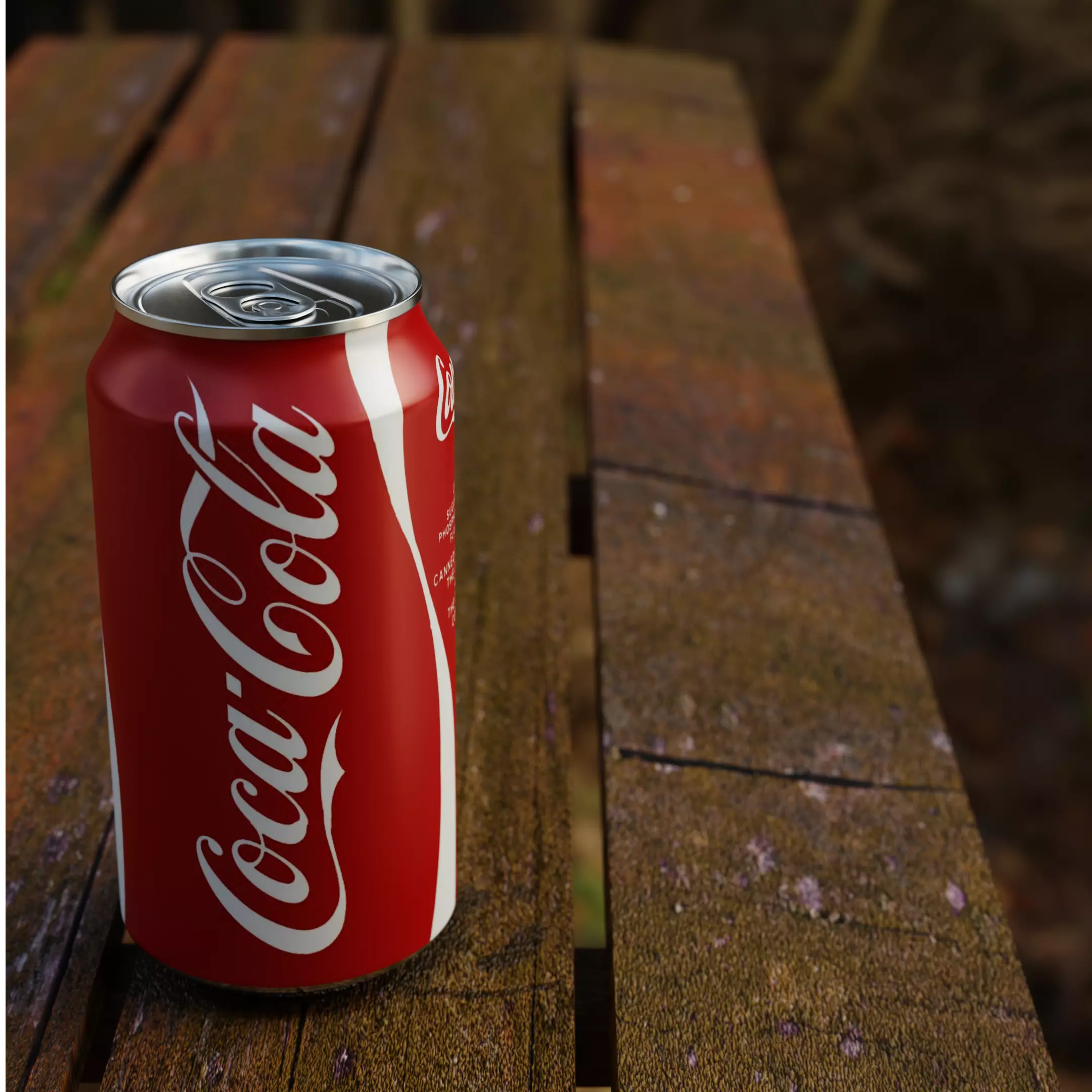 Coca Cola 3D model Low-poly 3D model_0