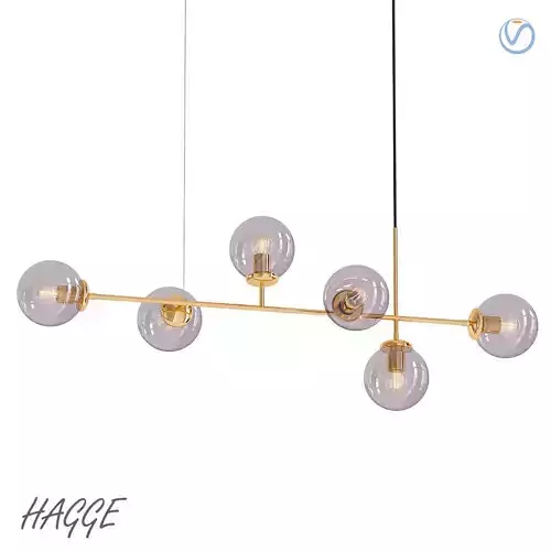HAGGE pendant light - gold