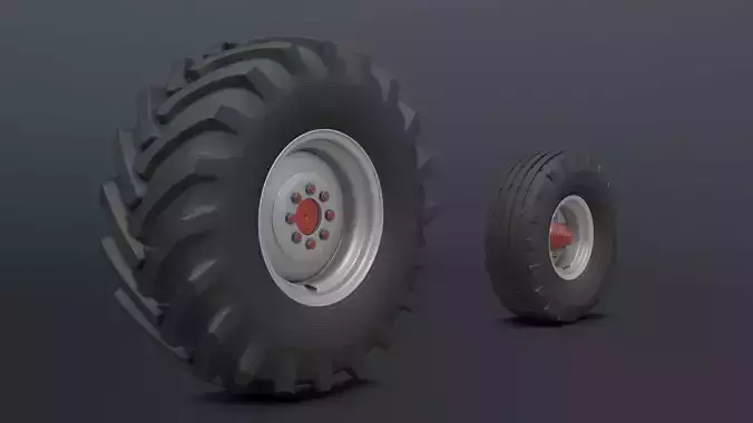 Set of wheels for combine SK-5 Niva KSK-100