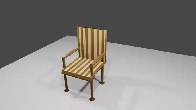 3d model chair