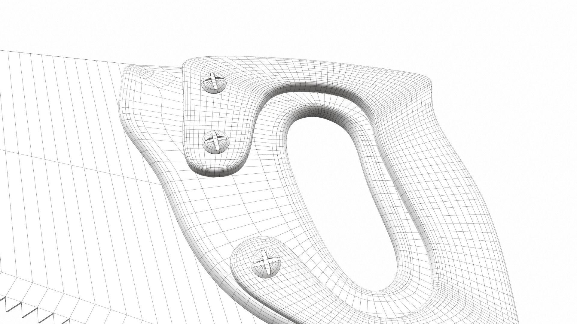 Classic saw colect 3D model_13