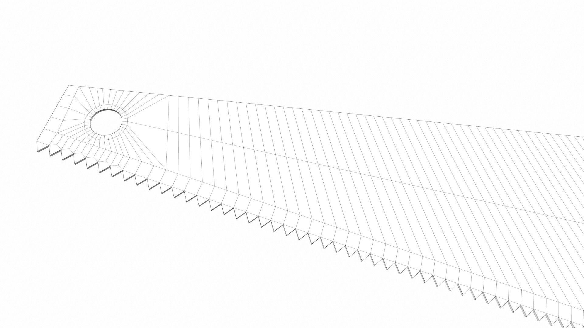 Classic saw colect 3D model_14