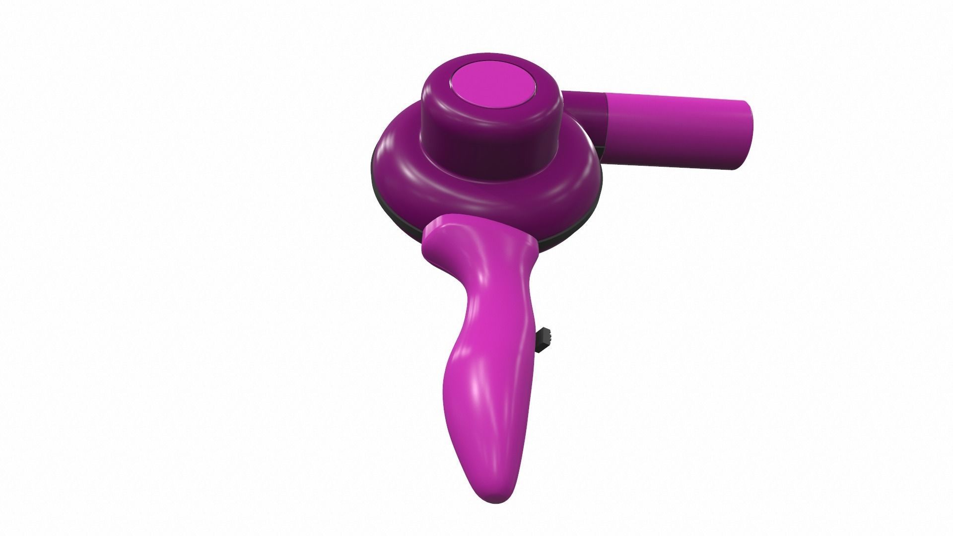 Hair dryer L8 3D model_2