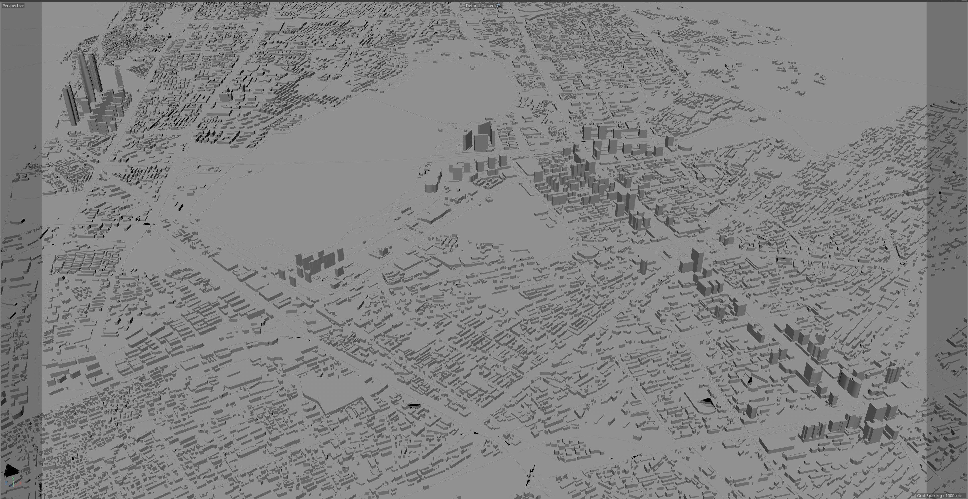 Wuhan Hubei China Low-poly 3D model_16