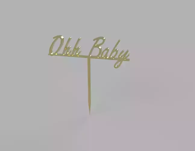 OhhBaby Cake Topper